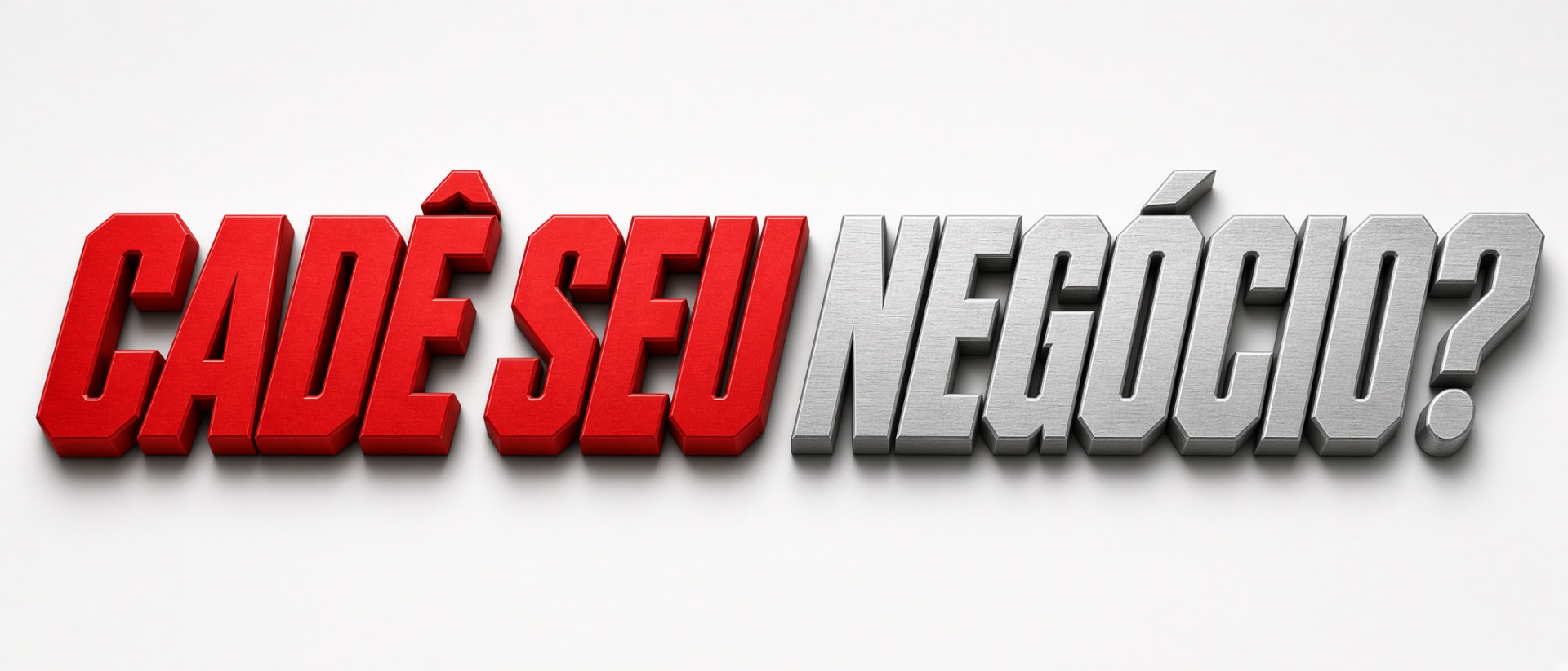 Cadê seu negócio?
